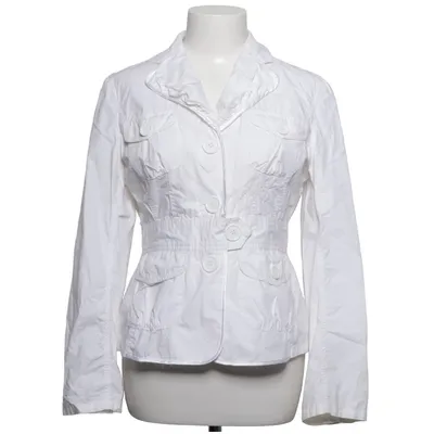 Blazer (White) from Brigitte von Boch Cotton