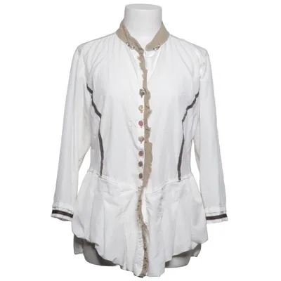 Blouse (Wit, Beige) van Elly
