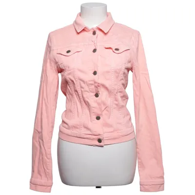Denim jacket (Pink) from Sparkz Cotton, Elastane