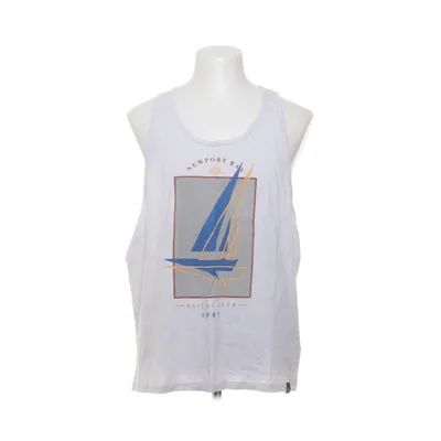 Tank Top (White, Blue, Red) from Newport Bay Sailing Club Cotton