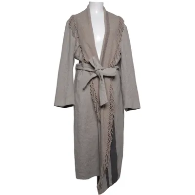 Manteau (Beige) de Laura Kent Polyamide, Polyester, Laine