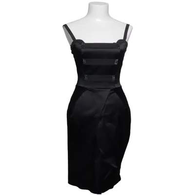 Cocktailklänning (Svart) från Esperado Elastan, Polyester