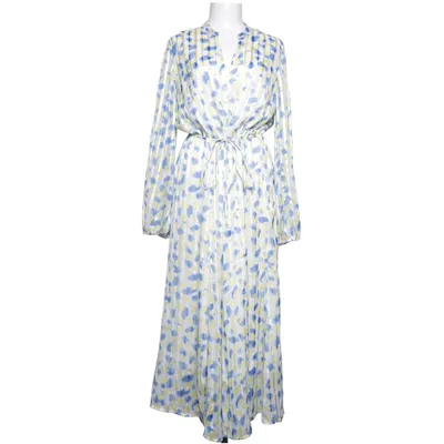 Långklänning (Blå, Gul, Vit, Flerfärgad) från Bodyflirt Polyester