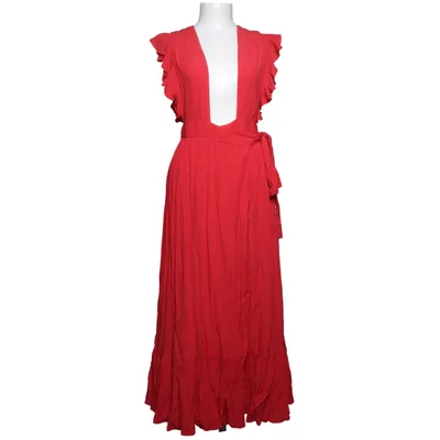 Wrap dress (Red) from Majorelle Viscose