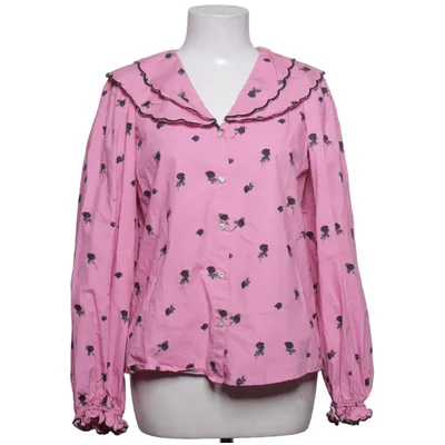 Bluse (Pink, Sort) fra Cras