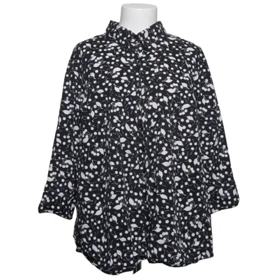 Blouse (Noir, Blanc) de Essence Coton, Élasthane