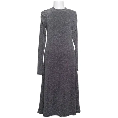 Dress (Gray) from Lollys Laundry Elastane, Metallic fiber, Polyamide