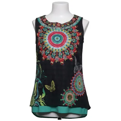 Tanktop (Zwart, Meerkleurig) van 101 Idees Elastaan, Polyester