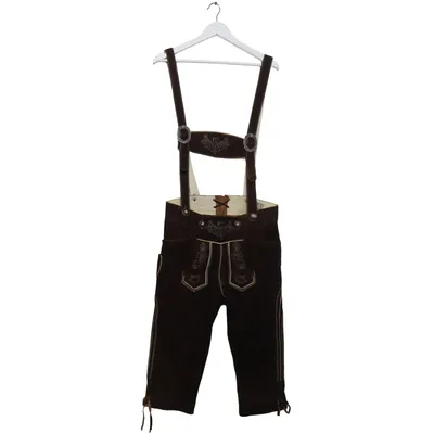 Pantalon en cuir traditionnel (Marron) de Country Line Cuir