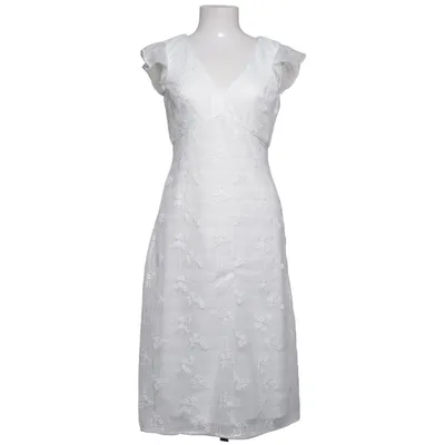 Klänning (Plaid Ditsy V-Neck A-Line Midi) från Adrianna Papell