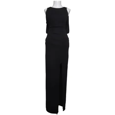 Robe longue (Noir) de Bershka Night Out Élasthane, Polyester