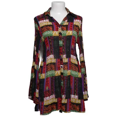 Skjortklänning (Röd, Flerfärgad) från Kriss Polyester