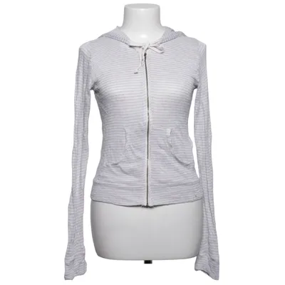 Hoodie (Gray) from Abercrombie & Fitch Cotton, Elastane, Modal, Viscose