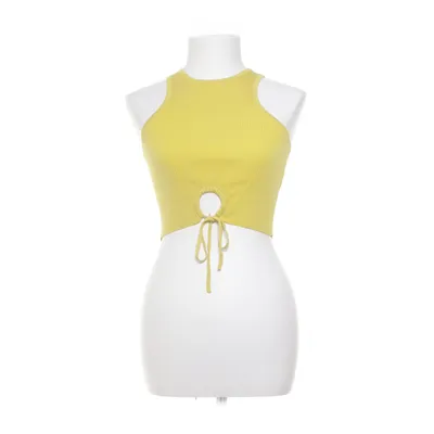 Tank Top (Yellow) from Collusion Polyamide, Viscose