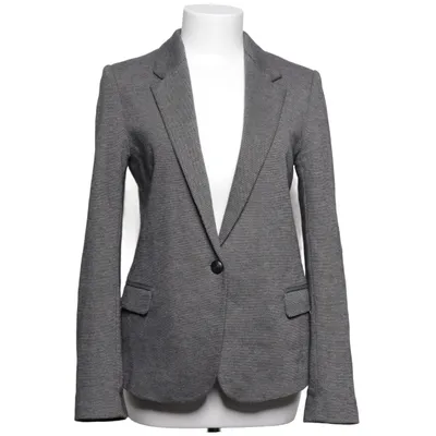 Blazer (Grå) fra IKKS Cupro, Polyester, Viscose