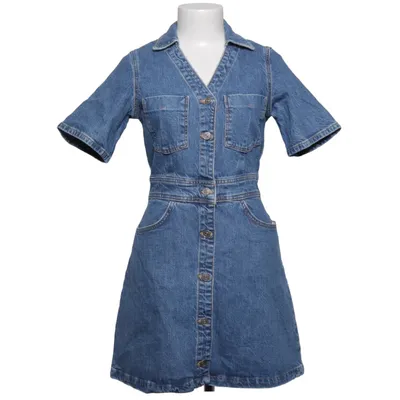 Jeanskleid (Blau) von Zara Baumwolle, Elasthan