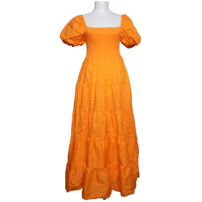 Maxi dress (Orange) from Zeta Otto Cotton