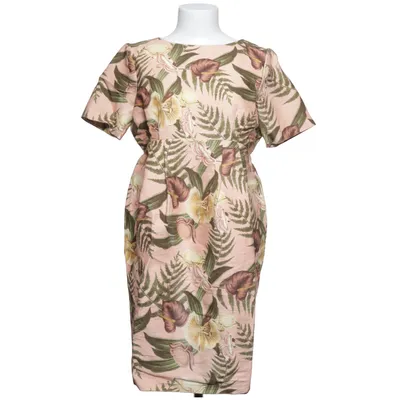 Dress (Pink, Green, Multicolored) from ASOS Cotton, Polyamide, Polyester