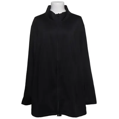 Trainingsjack (Zwart) van Ulla Popken Elastaan, Polyester