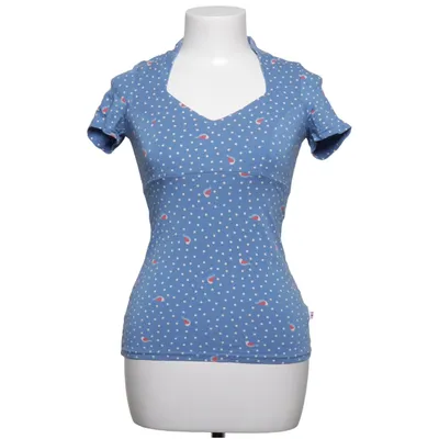 Topp (Blå, Vit, Röd) från Tshirt Store Bomull, Elastan, Modal