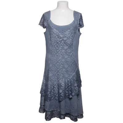Robe (Gris) de Crisca Élasthane, Polyester, Viscose