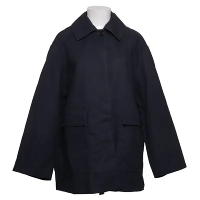 Coat (Blue) from COS Cotton, Viscose