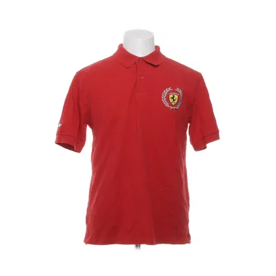Pikétröja (Röd) från Ferrari Bomull