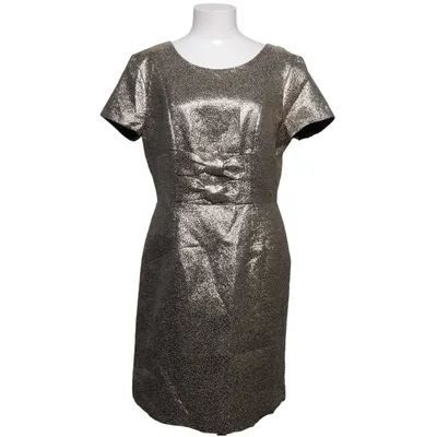 Cocktailklänning (Guldfärgad) från Holly & Whyte by Lindex Bomull, Metallfiber, Polyester