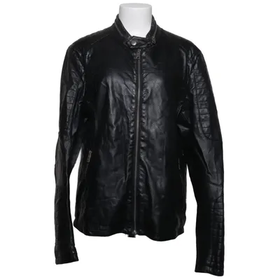 Veste (Noir) de Stone Coton, Polyester, Polyuréthane, Viscose