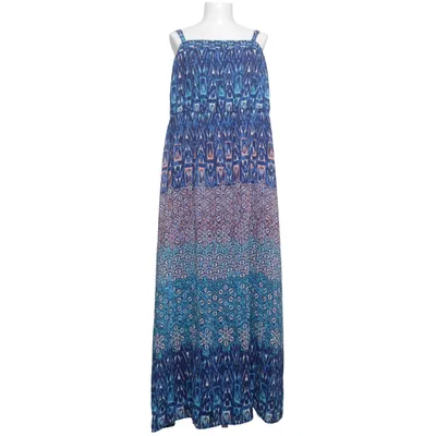 Robe longue (Bleu, Multicolore) de Lane Bryant Polyester