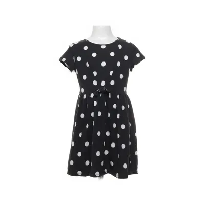 Klänning (Svart, Vit) från H&M Bomull, Elastan