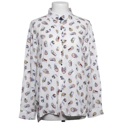 Shirt (Wit, Meerkleurig) van Zara Basic