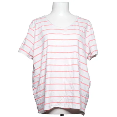 T-shirt (Wit, Roze) van Cecil Katoen, Polyester