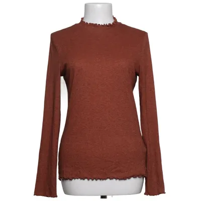 Long sleeve T-shirt (Brown) from Tom Tailor Denim Cotton, Elastane, Viscose