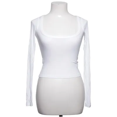 T-shirt à manches longues (Blanc) de STR Élasthane, Viscose