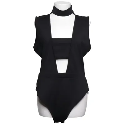 Body (Svart) från Yoins Elastan, Polyester