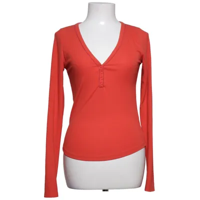 T-shirt manches longues (Rouge) de American Eagle Élasthane, Polyester, Viscose