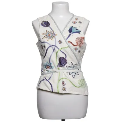Vest (White, Multicolored) from Gudrun Sjödén Cotton