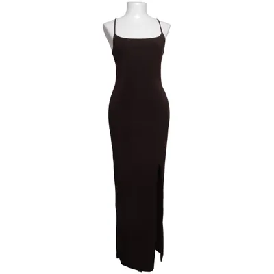 Robe longue (Marron) de AYM Élasthane, Polyester