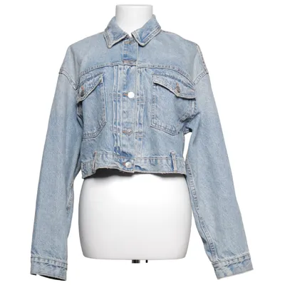 Veste en jean (Bleu) de Zara Coton