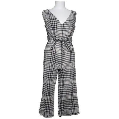 Jumpsuit (Black, White) from Mango Basics