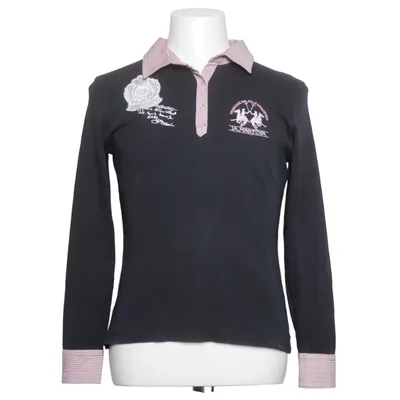 Maillot de rugby (Noir, Rouge, Blanc) de La Martina Coton
