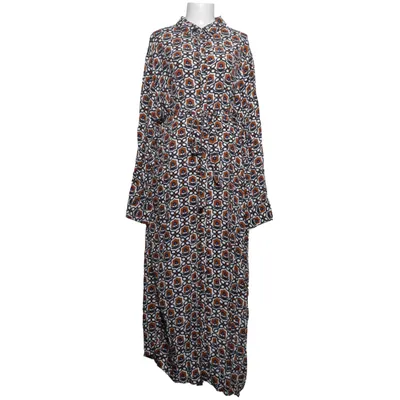 Blusenkleid (Weiß, Blau, Braun) von Gina Benotti Viskose