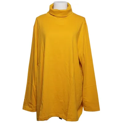 Rollkragenpullover (Gelb) von Ulla Popken Baumwolle