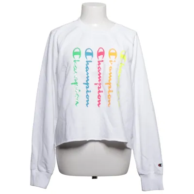 Sweatshirt (Blanc) de Champion Coton, Polyester
