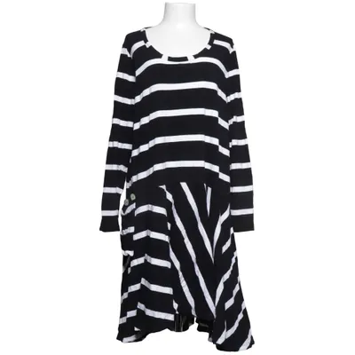 Dress (Black, White) from Ralston Cotton, Elastane