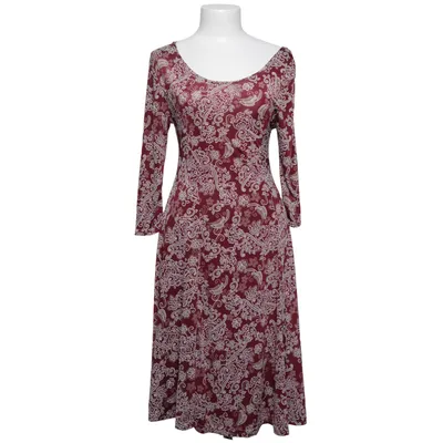 Kjole (Rød, Beige) fra Dass & Co Elastan, Polyester