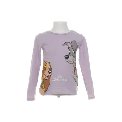 Långärmad t-shirt (Vit, Lila, Flerfärgad) från H&M Kids Bomull