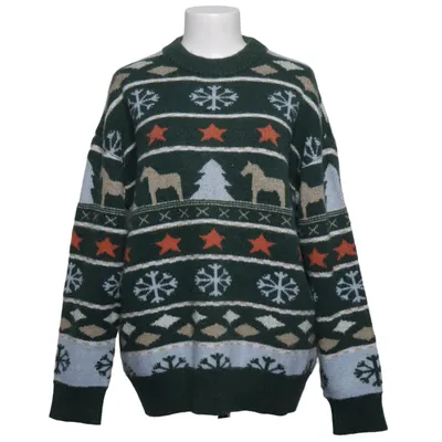 Christmas sweater (Green, Multicolored) from Reserved Acrylic, Polyamide, Polyester