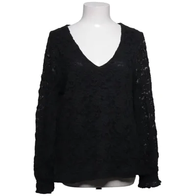 Blouse (Black) from Carla F Cotton, Elastane, Polyamide, Polyester